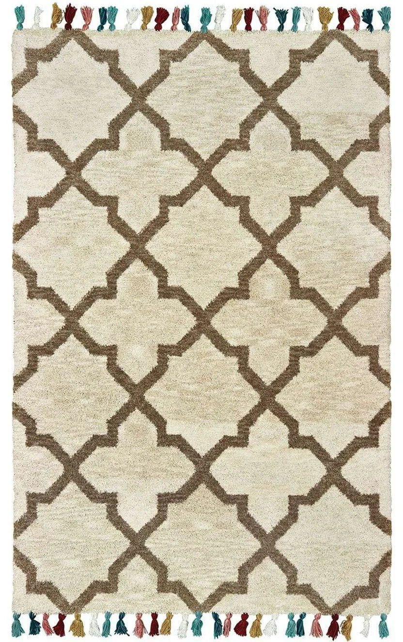 Madison 61405 Ivory Tan Rug - Baconco