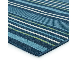 Mahaba MAH07 Blue/Cream Rug - Baconco