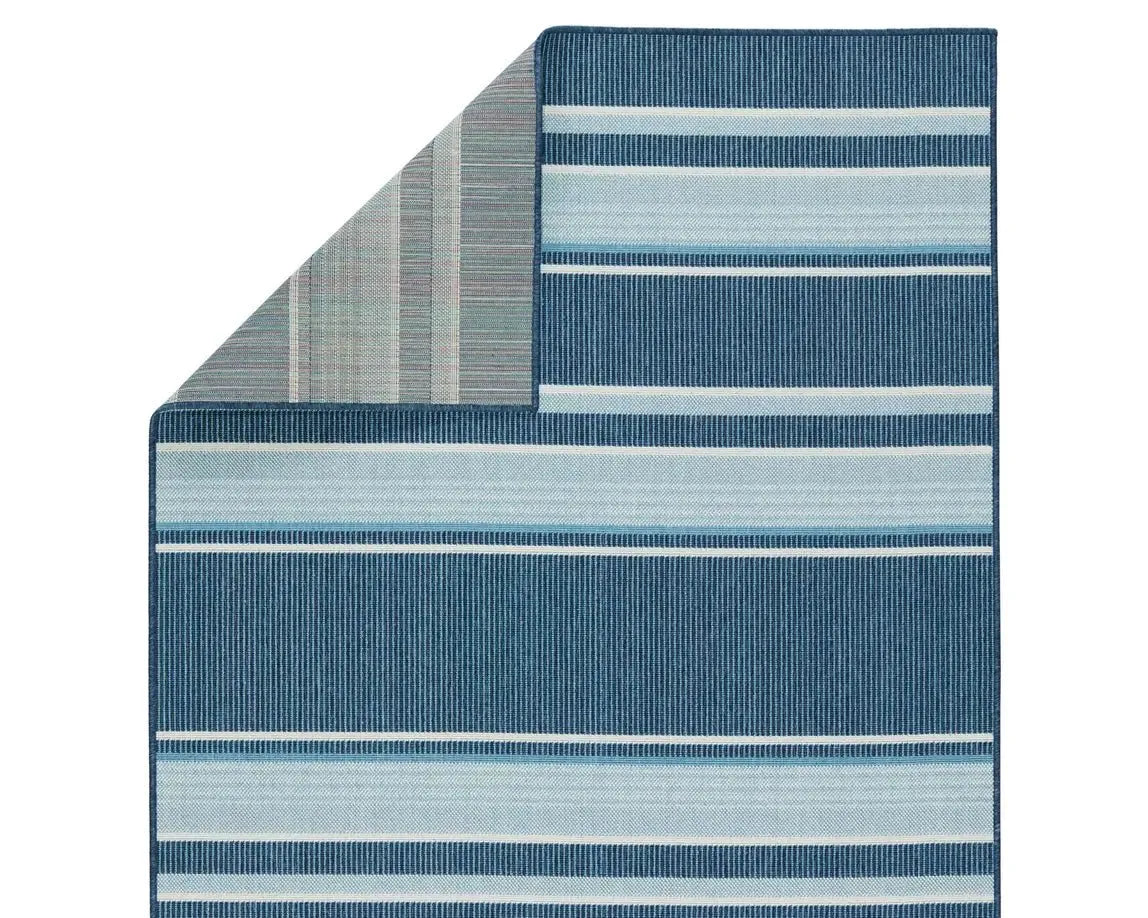 Mahaba MAH09 Blue/Cream Rug - Baconco