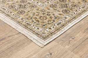 Maharaja 1J Ivory/Gold Rug - Baconco