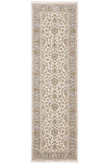 Maharaja 5091Z Ivory/Blue Rug - Baconco