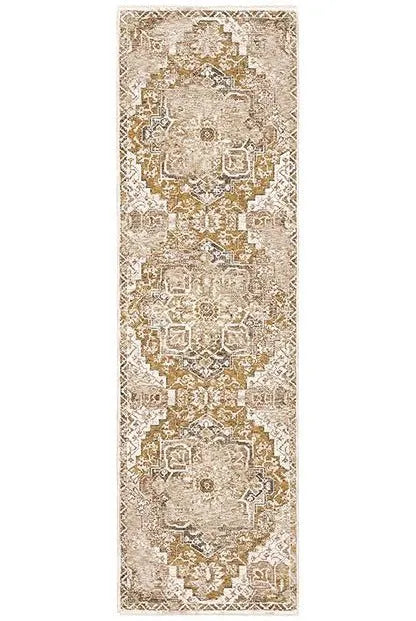 Maharaja 661C Gold Ivory Rug - Baconco