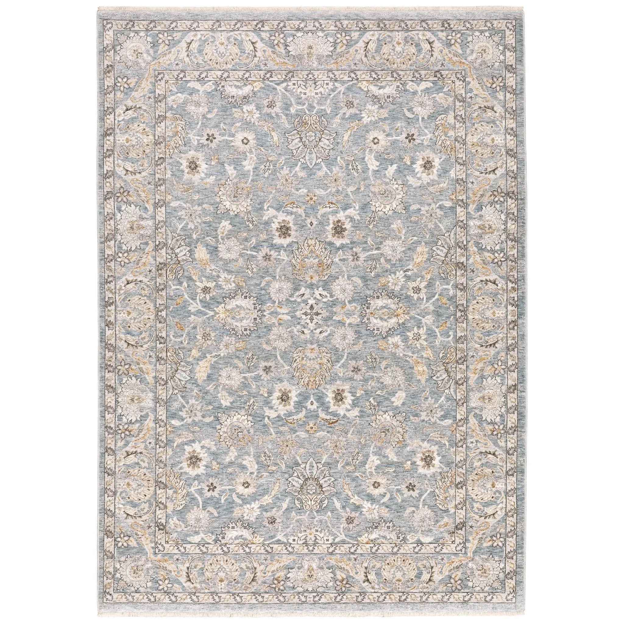 Maharaja 70E Blue/Ivory Rug - Baconco