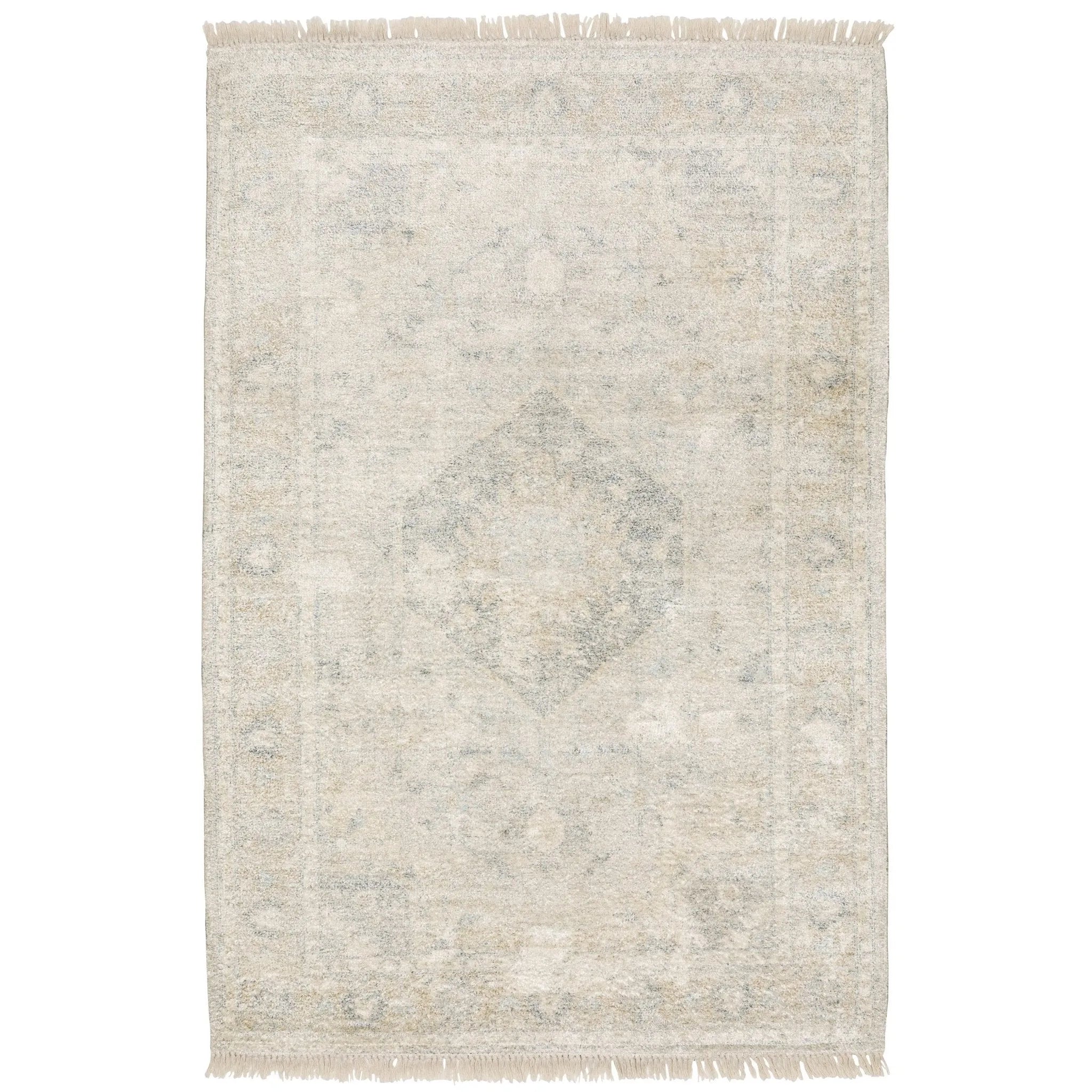 Malabar 45303 Beige/Grey Rug - Baconco