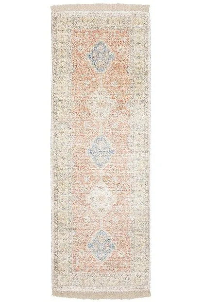 Malabar 45305 Orange/Blue Rug - Baconco