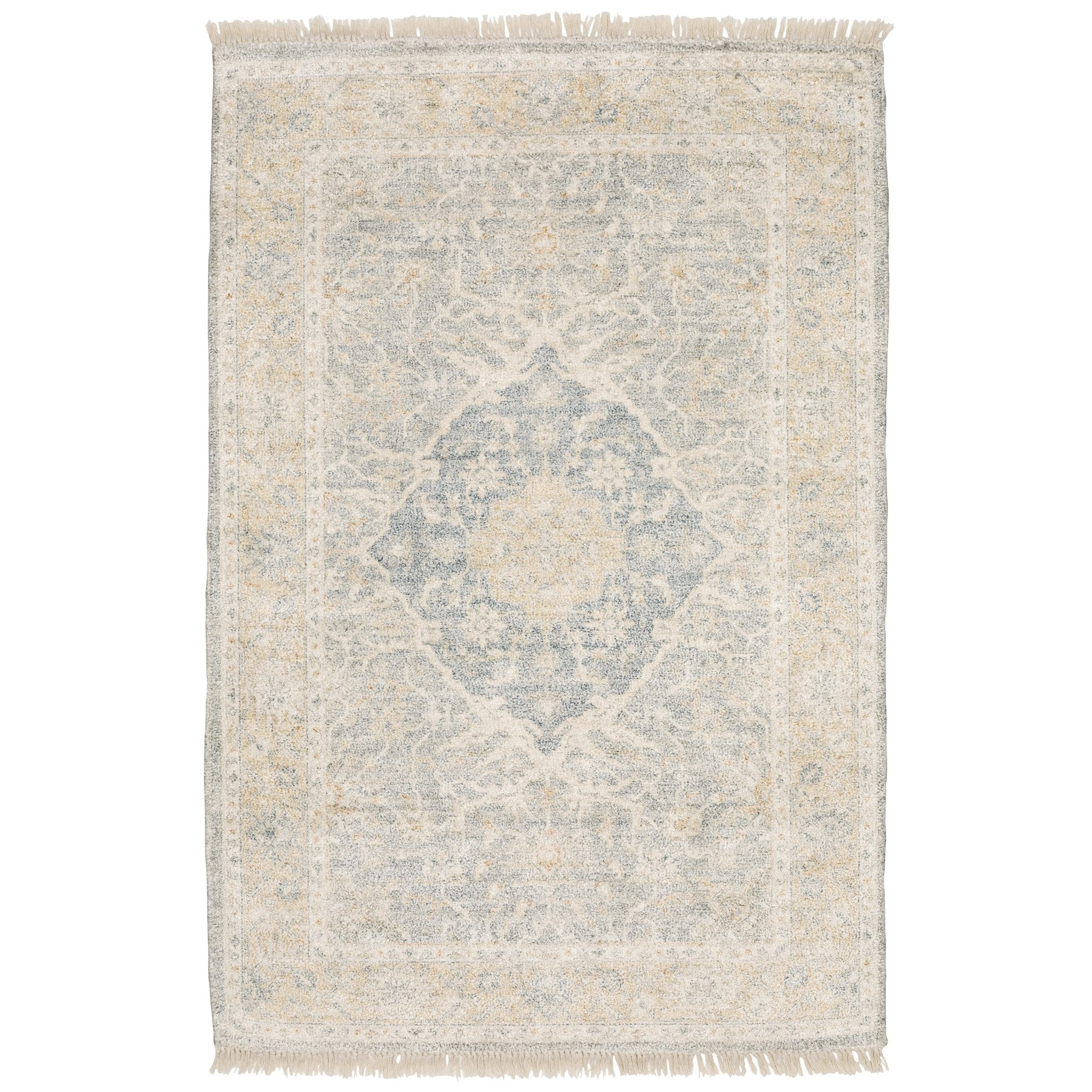 Malabar 45307 Grey/Beige Rug - Baconco