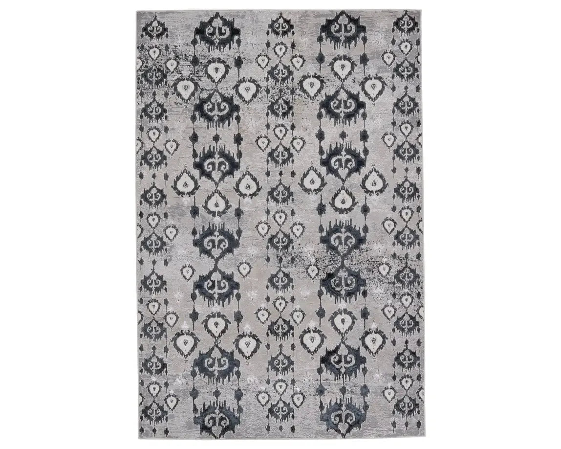 Malilla MLI02 Grey/Silver Rug - Baconco