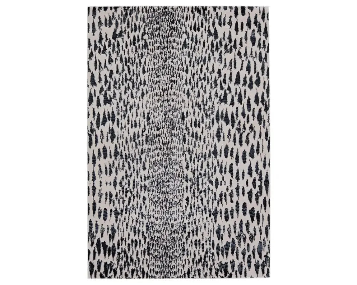 Malilla MLI04 Black/Silver Rug - Baconco