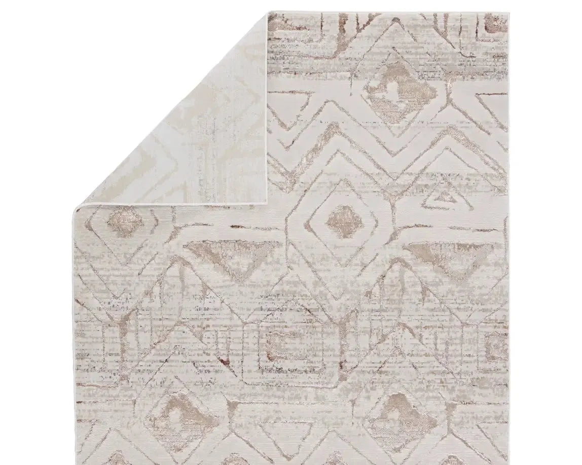 Malilla MLI06 Cream/Grey Rug - Baconco