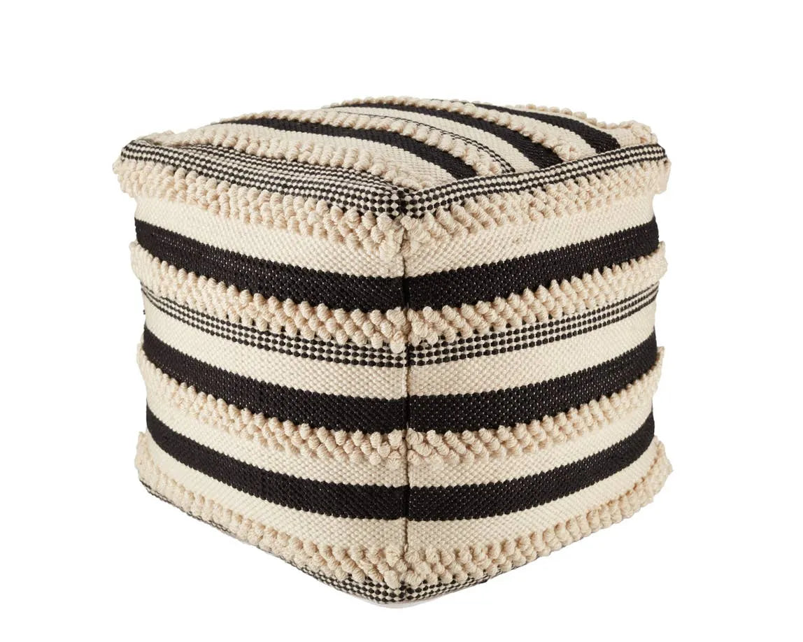 Mandolin MDL01 Black/Cream Pouf - Baconco