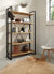 Mango and Iron Tall Bookshelf - Baconco