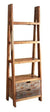 Mango Wood Hand Crafted G05124 Bookshelf - Baconco