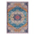 Manhattan MAN-3 Blue/Orange Rug - Baconco