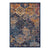 Manhattan MAN-40 Navy/Orange Rug - Baconco