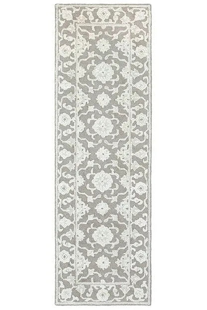 Manor 81204 Grey/ Stone Rug - Baconco