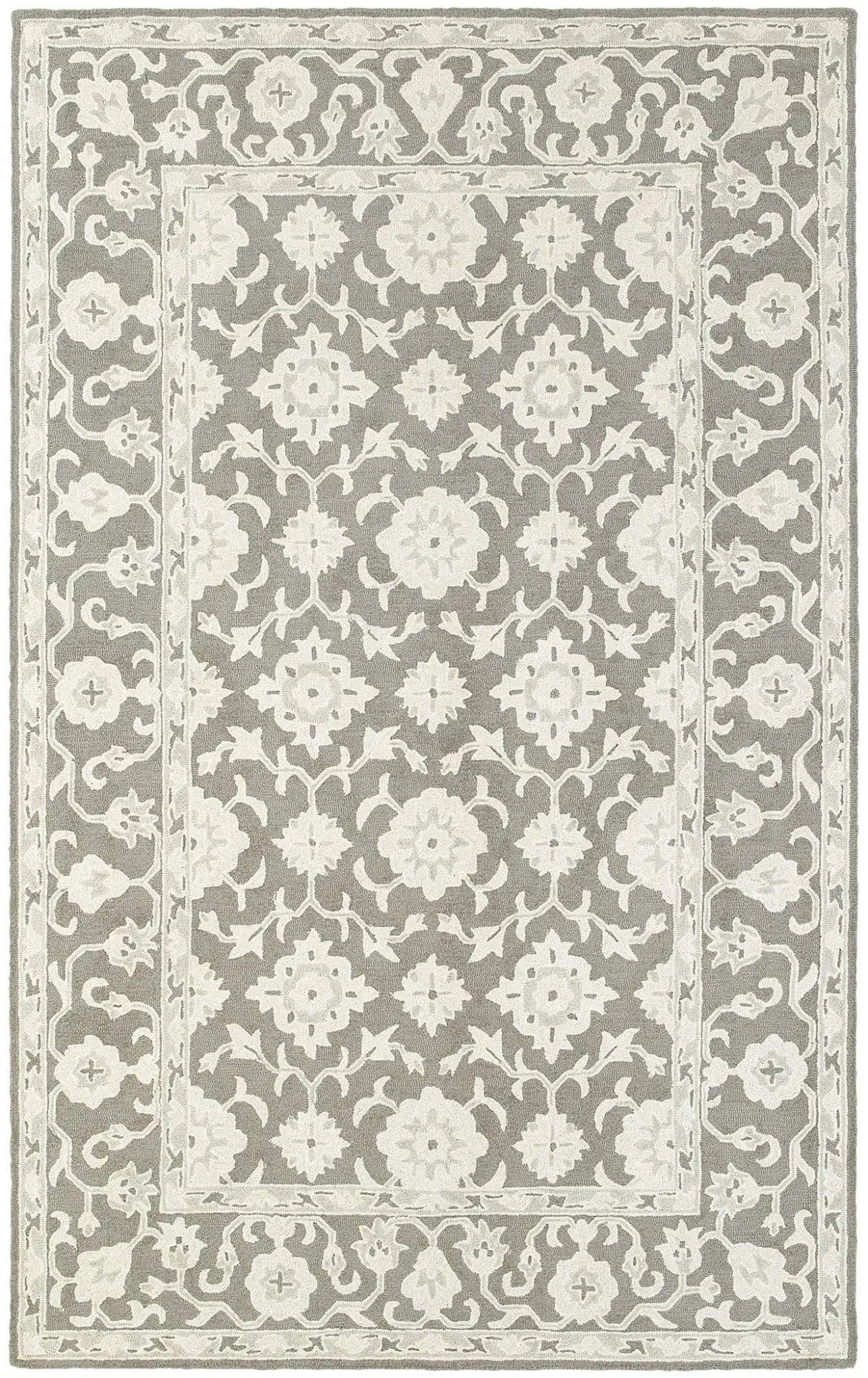 Manor 81204 Grey/ Stone Rug - Baconco