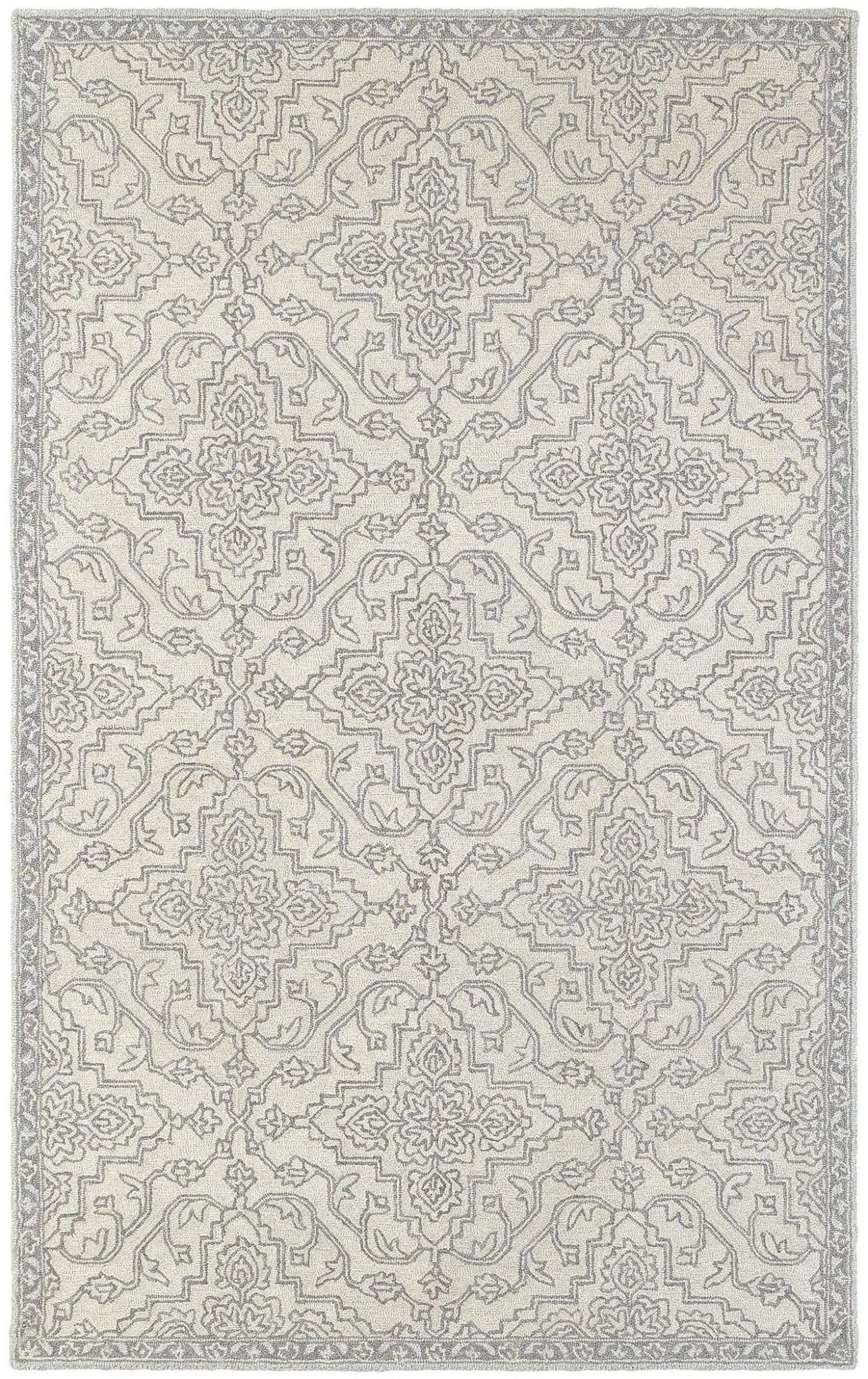 Manor 81206 Stone/ Grey Rug - Baconco