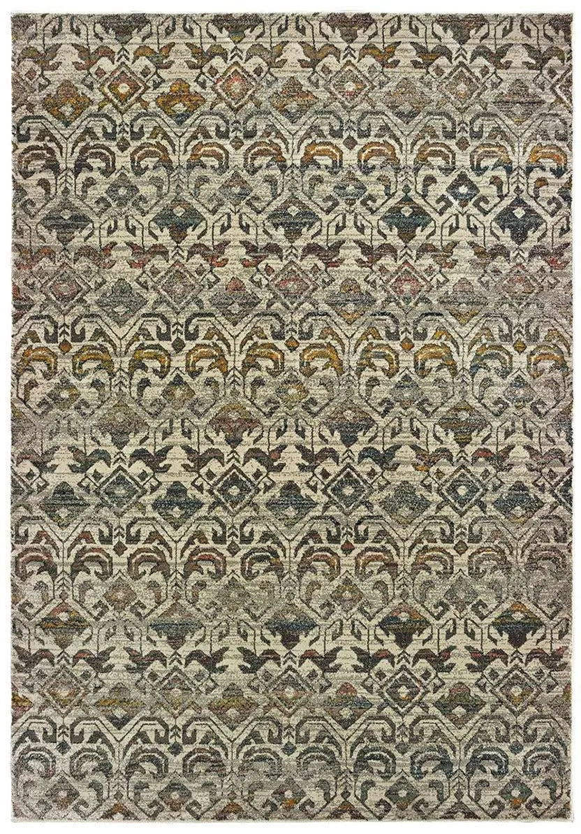 Mantra 1330W Ivory Grey Rug - Baconco