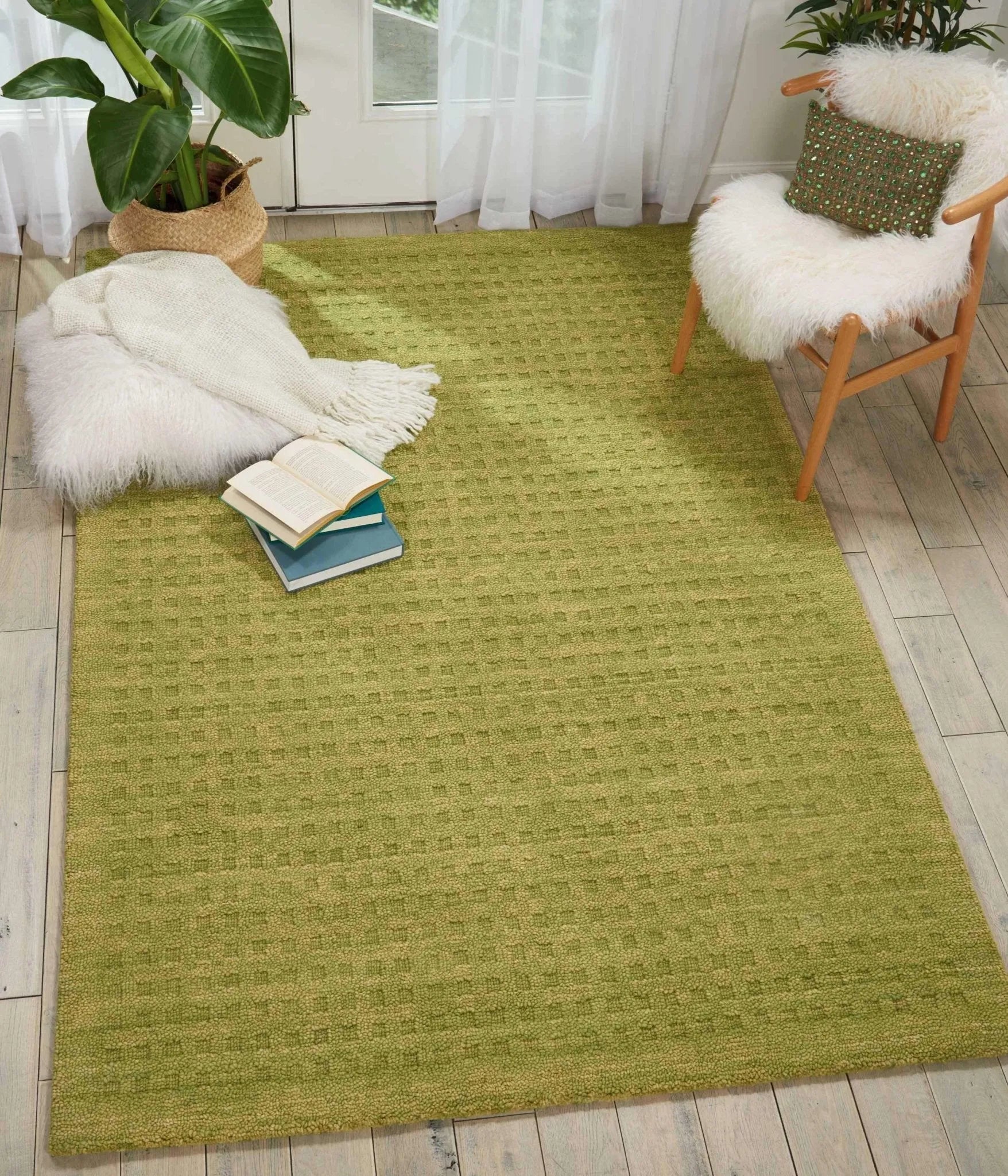 Marana MNN01 Green Rug - Baconco