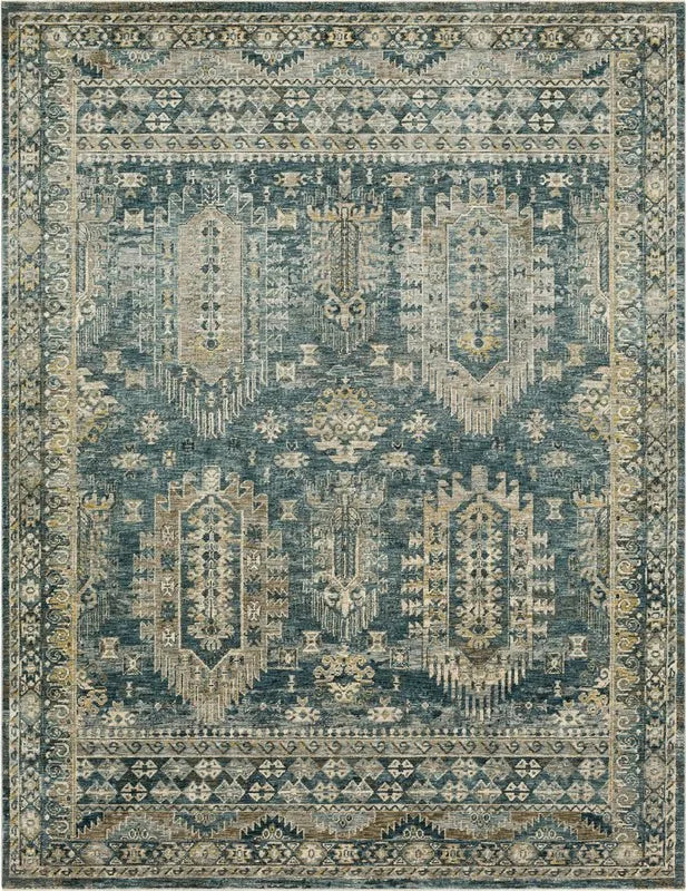 Marash RG843 048 Karamar Blue Rug - Baconco