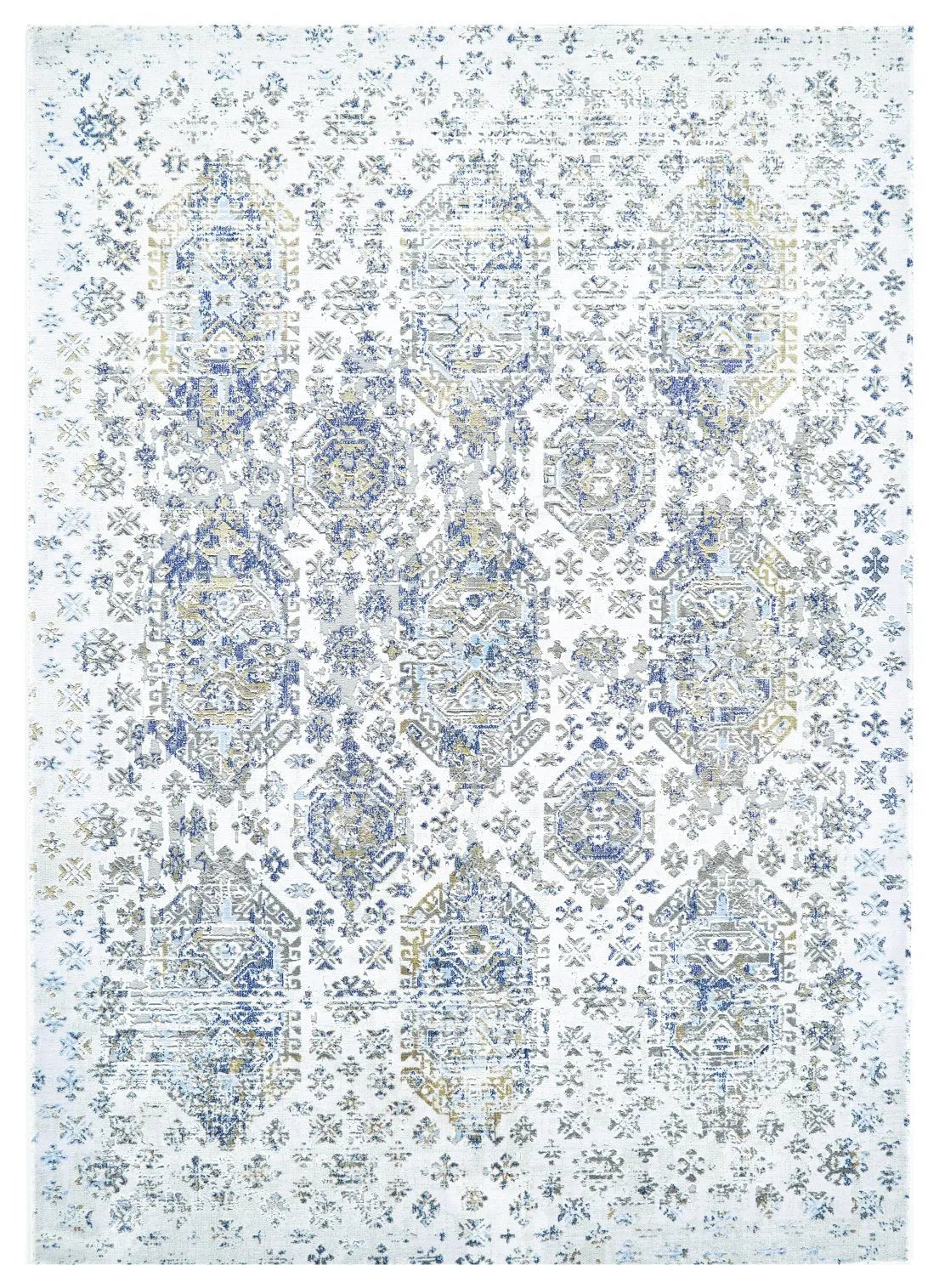 Marigold 3832F White/Gold Rug - Baconco