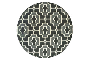 Marina 1491Z Black Grey Rug - Baconco