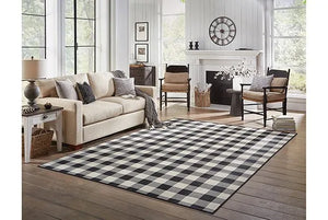 Marina 1932K Black Ivory Rug - Baconco