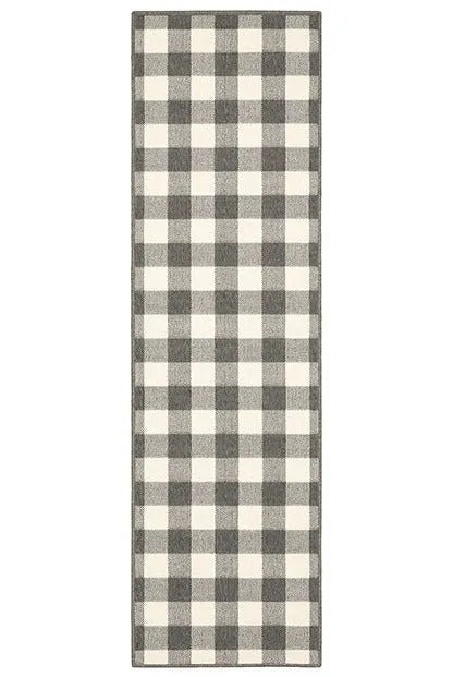 Marina 2598W Grey/Ivory Rug - Baconco