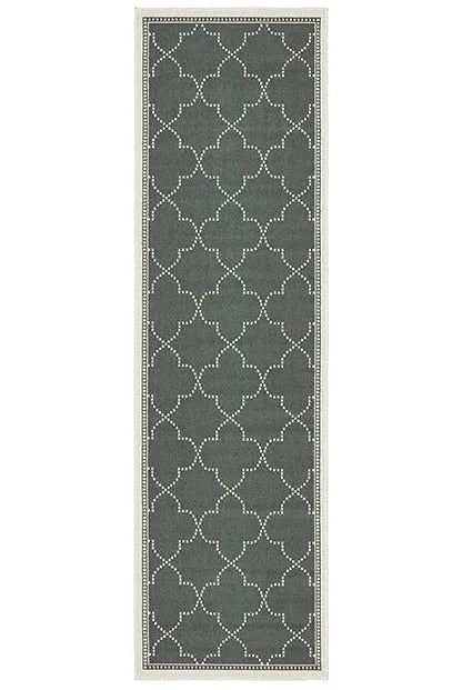 Marina 6025L Grey Ivory Rug - Baconco