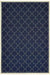 Marina 6025P Navy Ivory Rug - Baconco