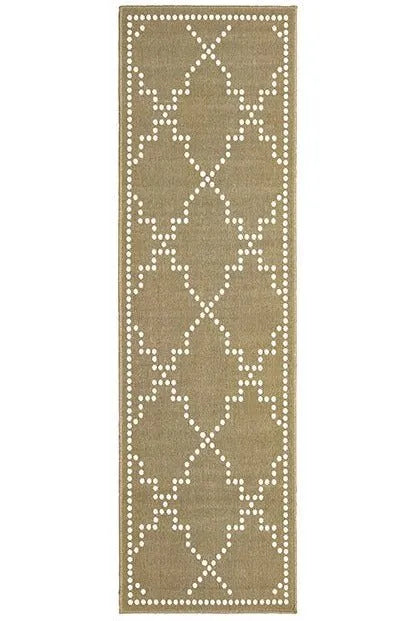 Marina 7765Y Tan Ivory Rug - Baconco