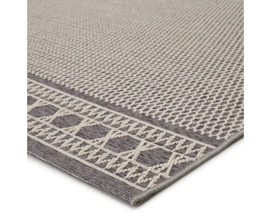 Marina MAR03 Neutral Grey/Cream Rug - Baconco