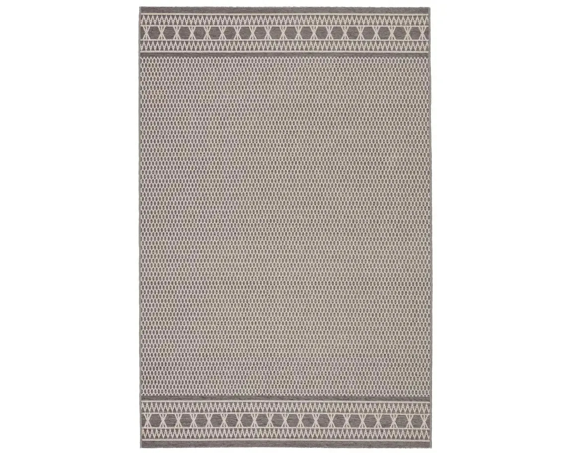 Marina MAR03 Neutral Grey/Cream Rug - Baconco