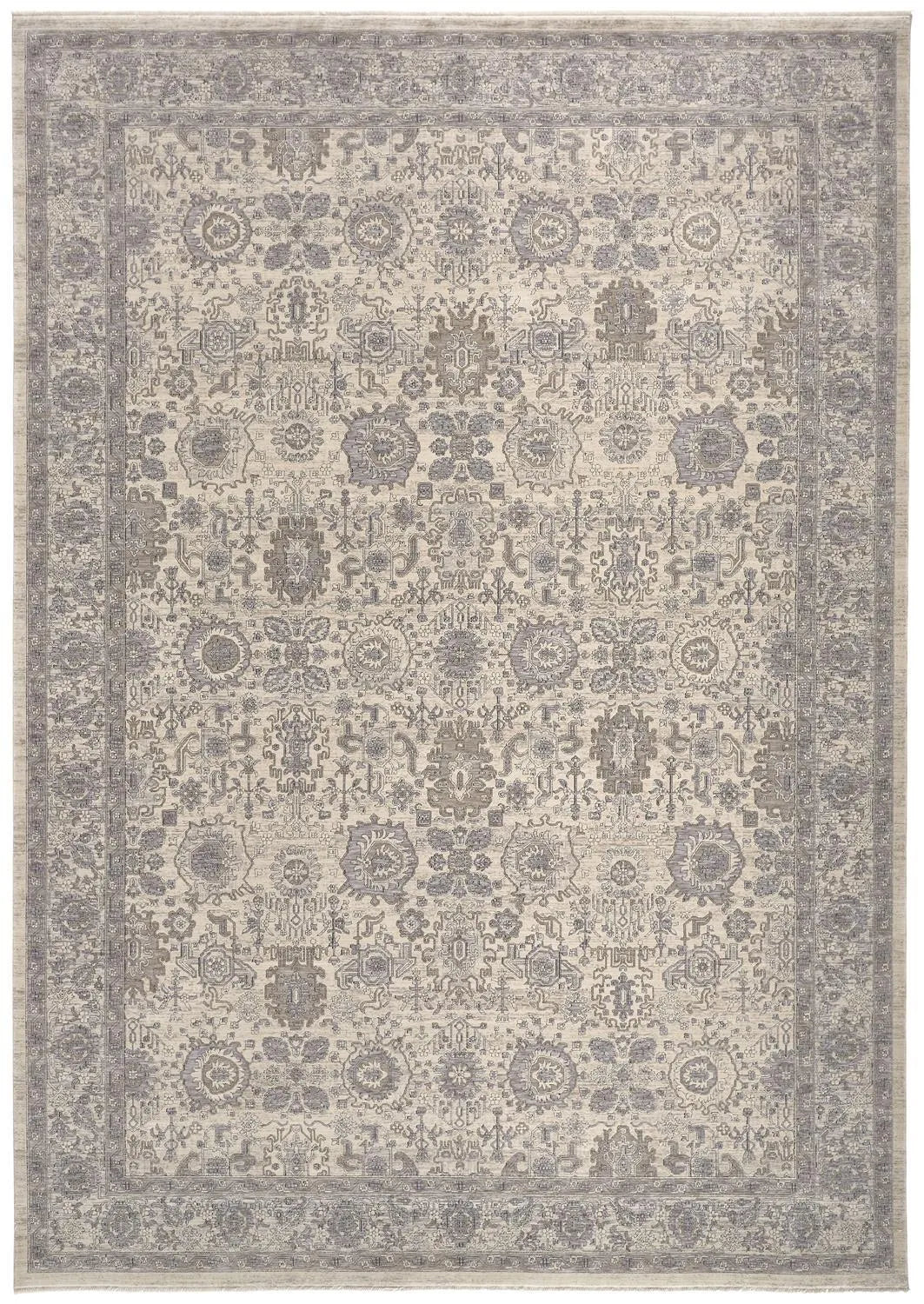 Marquette 3776F Beige/Gray Rug - Baconco