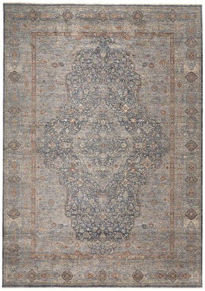 Marquette 3778F Gray/Rust Rug - Baconco