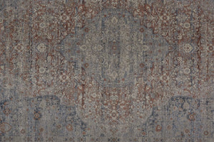 Marquette 3778F Rust/Blue Rug - Baconco