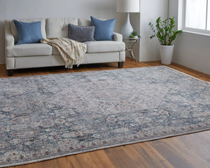 Marquette MRQ39GUF Blue/Ivory Rug - Baconco