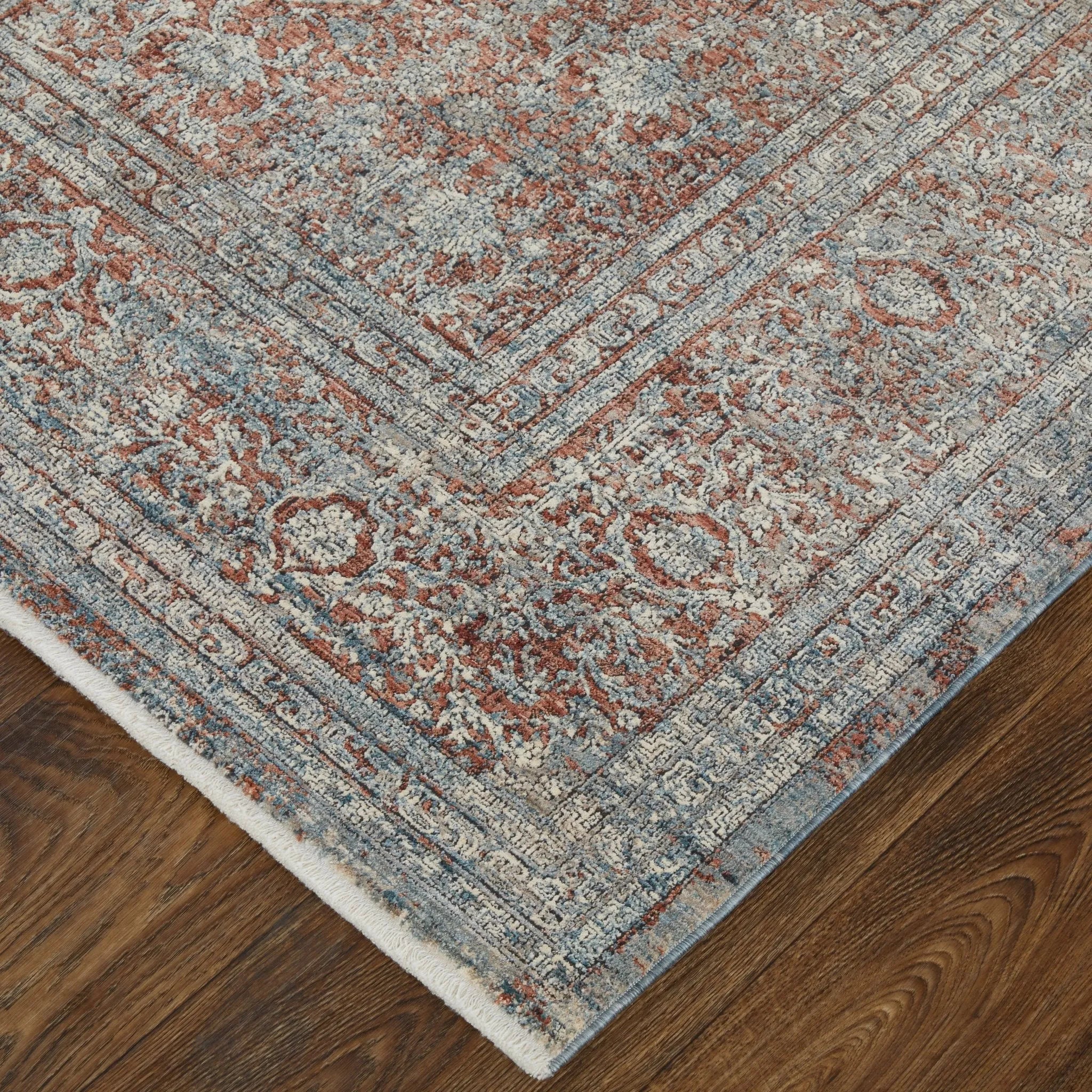 Marquette MRQ39GVF Blue/Multi Rug - Baconco