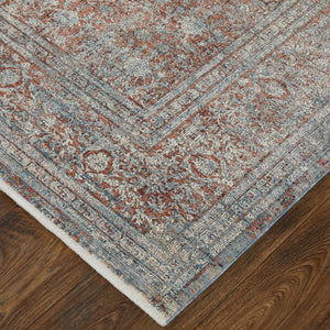 Marquette MRQ39GVF Blue/Red Rug - Baconco