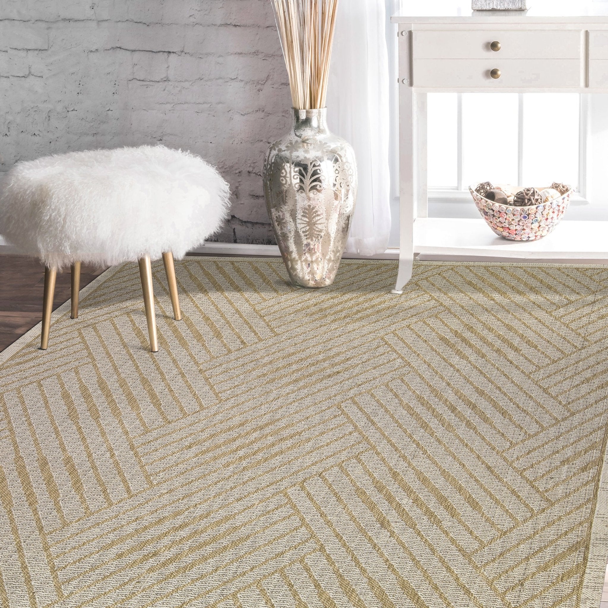 Maryland MRY-4 Champagne Rug - Baconco