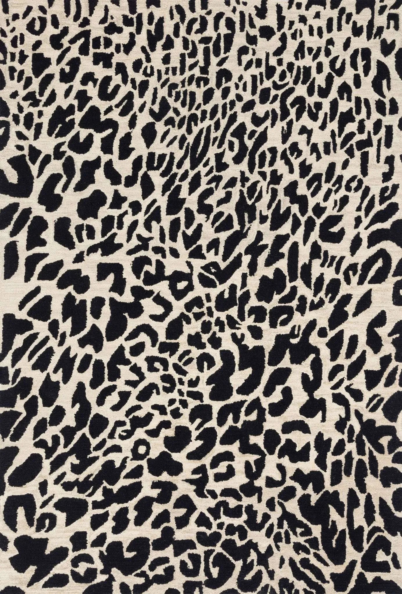 Masai MAS-02 Black/Ivory Rug - Baconco