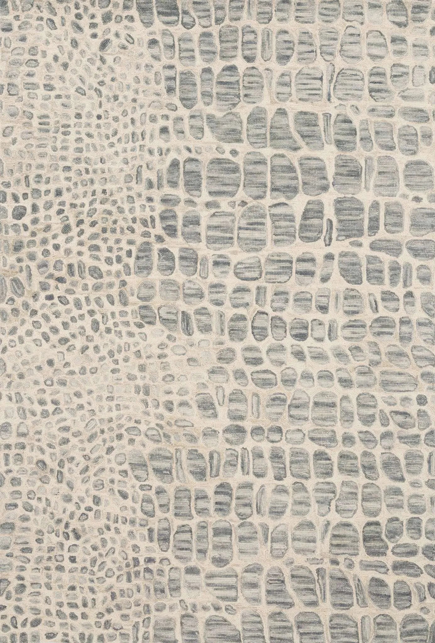 Masai MAS-03 Silver Grey/Ivory Rug - Baconco