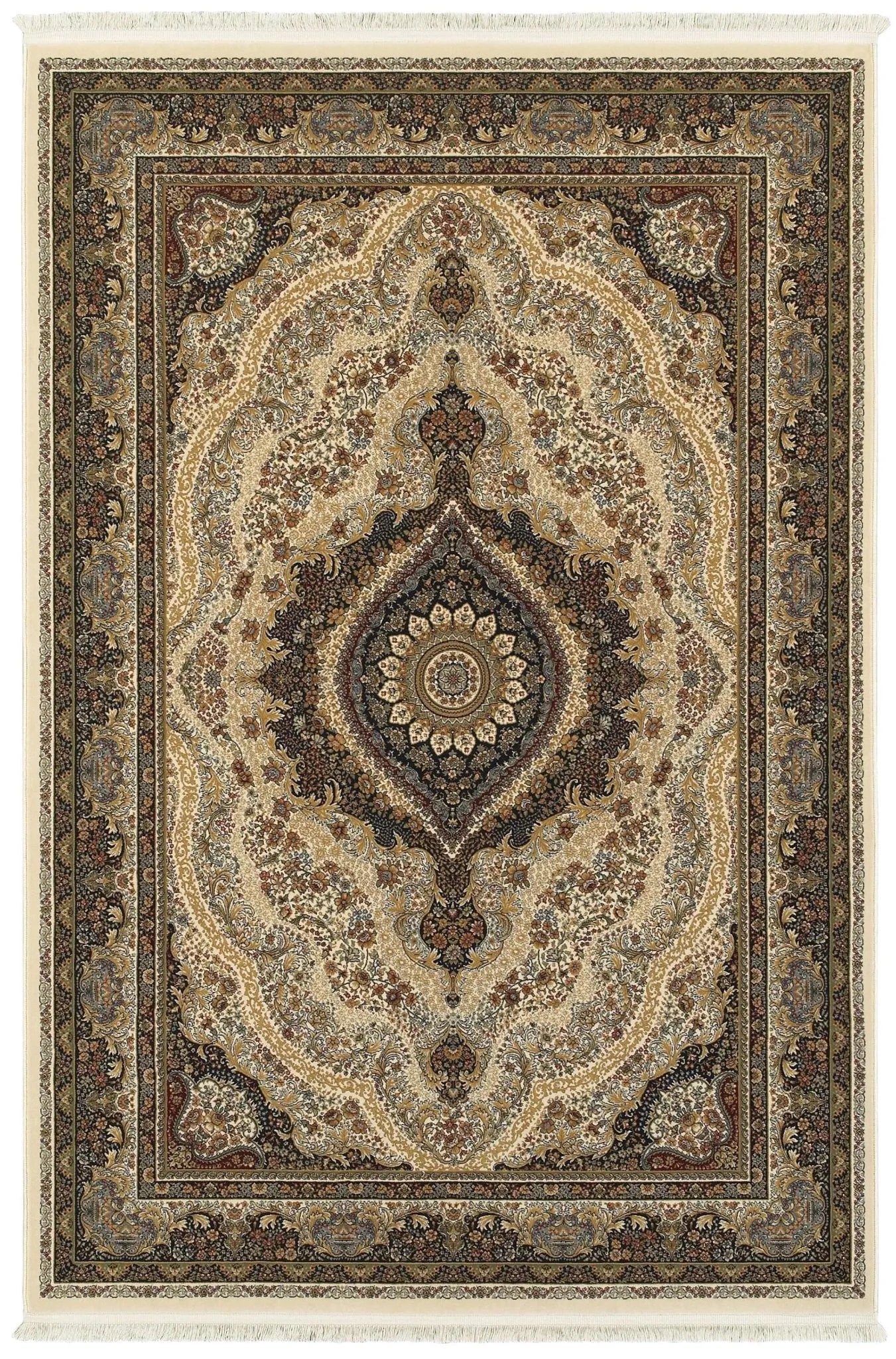 Masterpiece 111W Ivory/ Multi Rug - Baconco