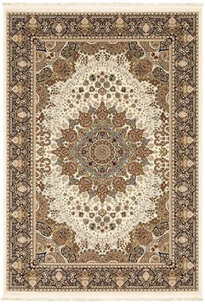 Masterpiece 1802W Ivory/Multi Rug - Baconco