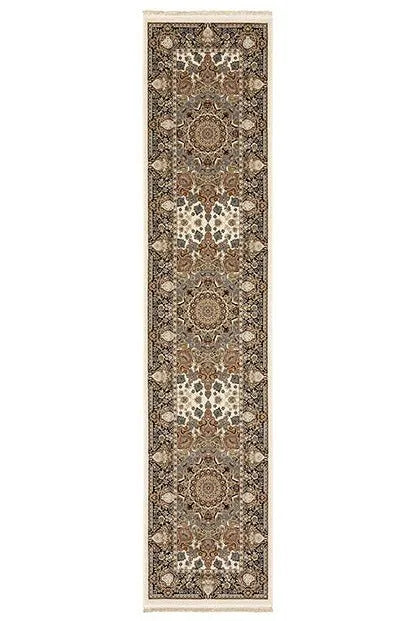 Masterpiece 1802W Ivory/Multi Rug - Baconco