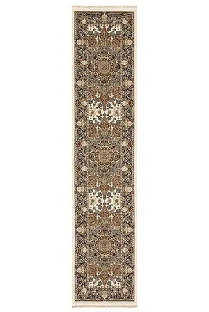 Masterpiece 1802W Ivory/Multi Rug - Baconco