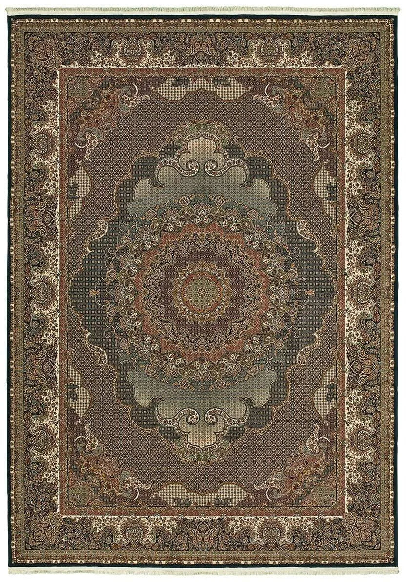 Masterpiece 5330B Blue Red Rug - Baconco