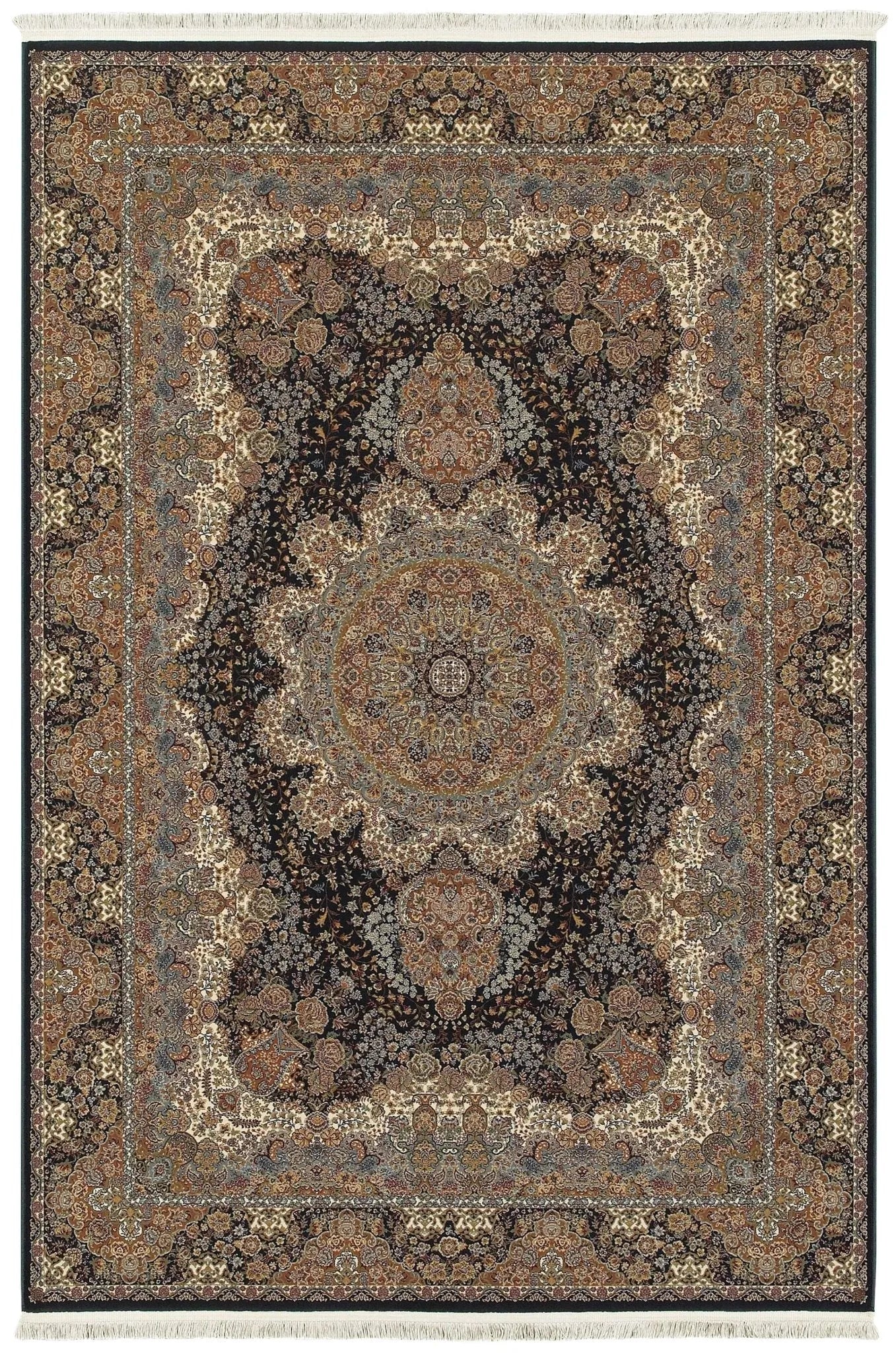 Masterpiece 5501K Black/ Multi Rug - Baconco