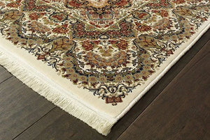 Masterpiece 5560W Ivory/ Multi Rug - Baconco