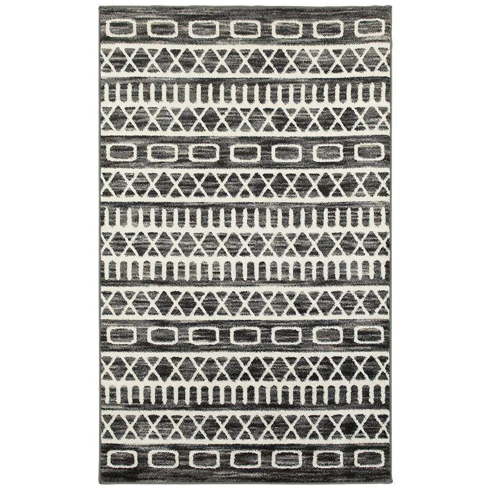 Matrix LR81175 Titanium / Gardenia Rug - Baconco